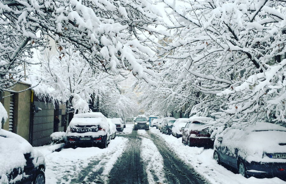 تهران در زمستان