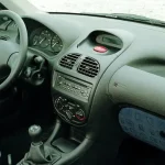 فضای داخلی پژو 206 تیپ 2 برای اجاره | خلیقی رنت